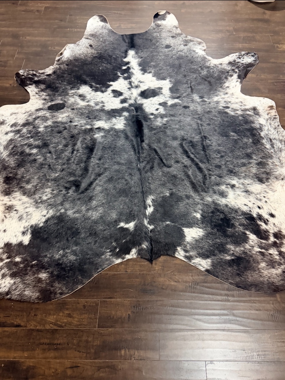 Real Cowhide Accent Rug